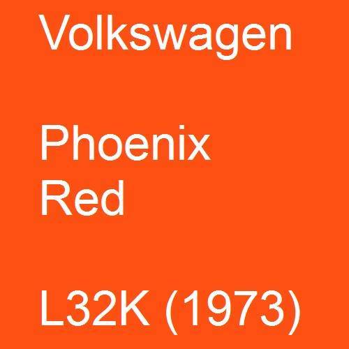 Volkswagen, Phoenix Red, L32K (1973).